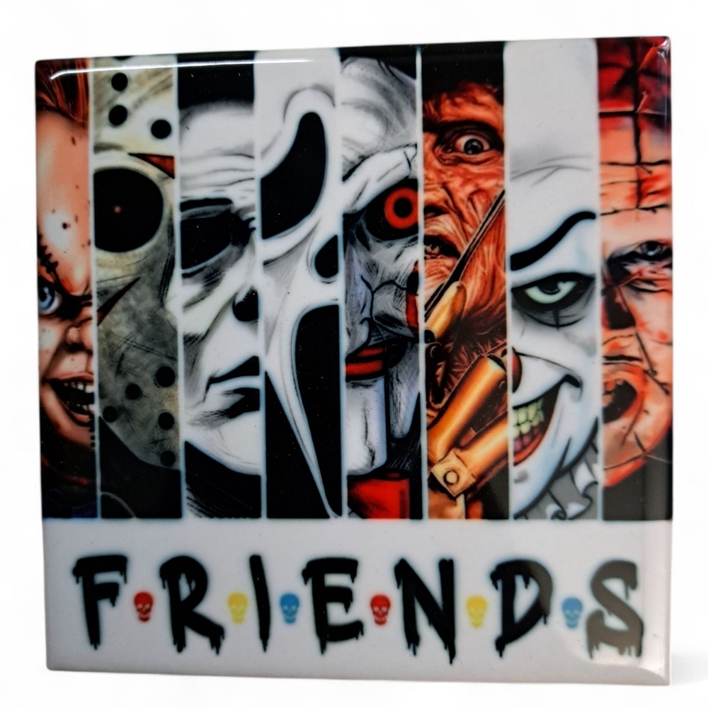 Horror Friends Coasters Set - Picture 2 of 3